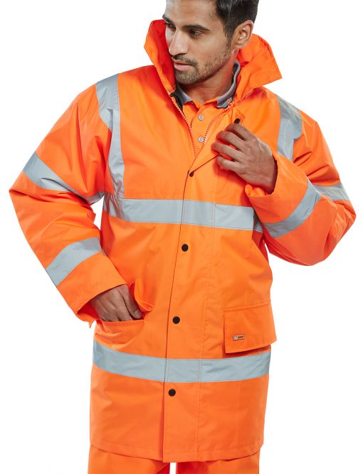 hi vis jacket orange