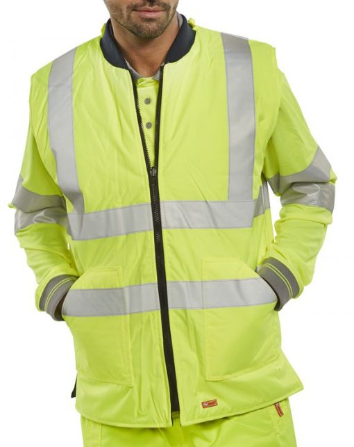 hi vis b warmer ylw