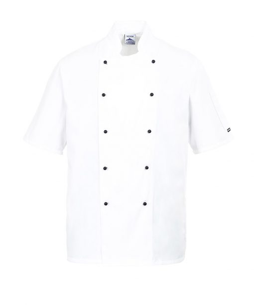 kent chef jacket white