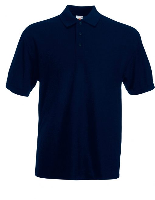 fruit of the loom polo 65 35 navy