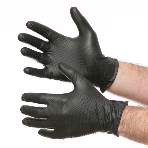 Gripster Skins Black Fishscale Gloves