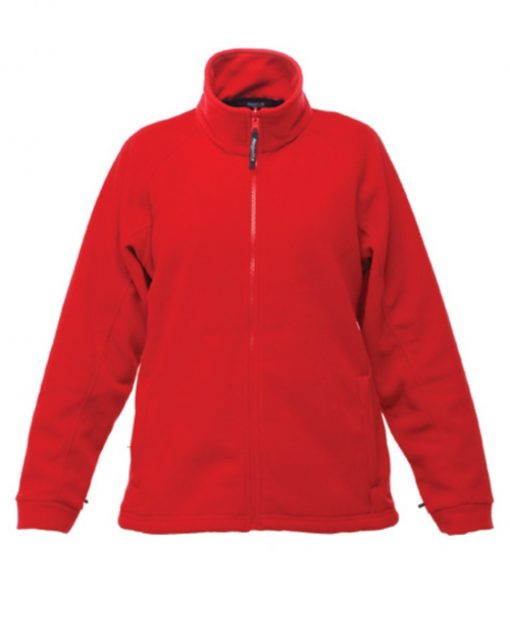 thor fleece ladies red