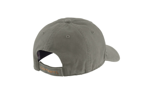 carhartt odessa basebal cap 100289 asphalt aph back