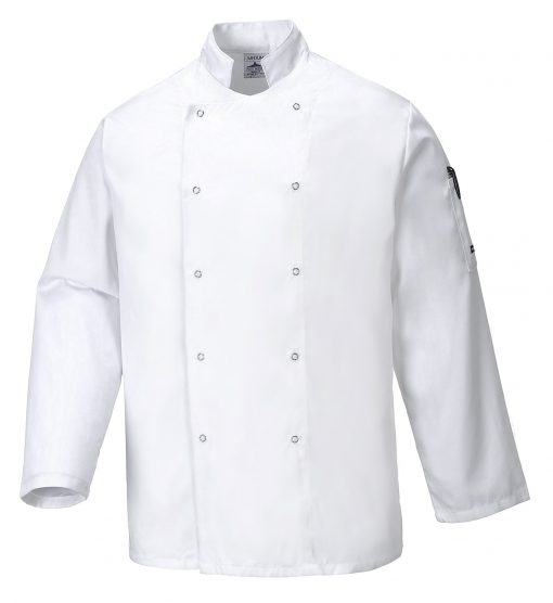 suffolk chef jacket long sleeve