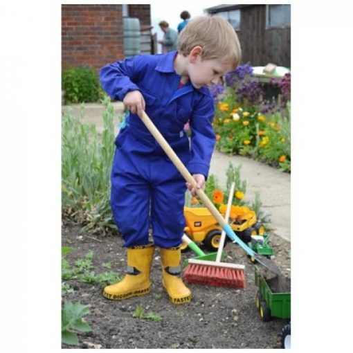 blue castle tearaway junior boilersuit royal blue 2