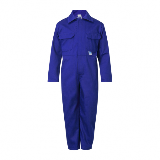 blue castle tearaway junior boilersuit royal blue