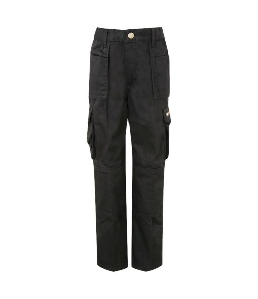 tuffstuff pro work junior trousers 711j black