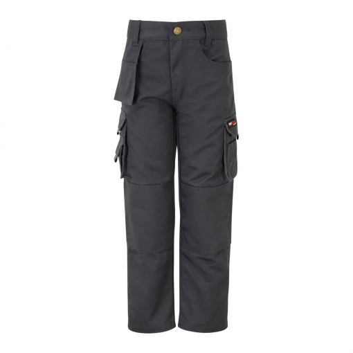 tuffstuff pro work junior trousers 711j grey