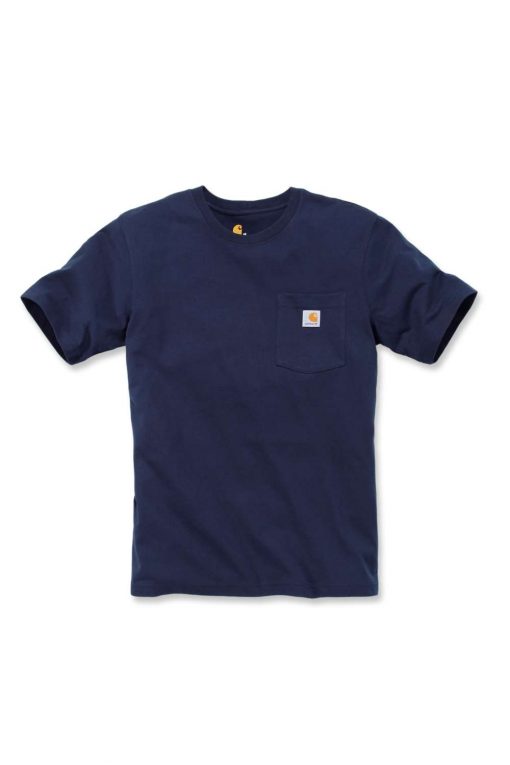 carhartt k87 pocket t shirt navy