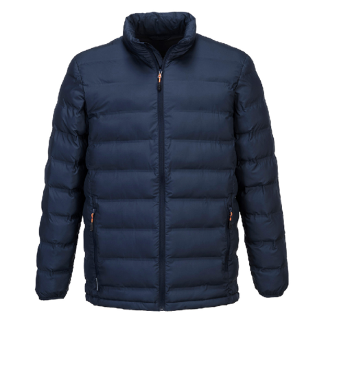 portwest ultrasonic tunnel jacket navy s546