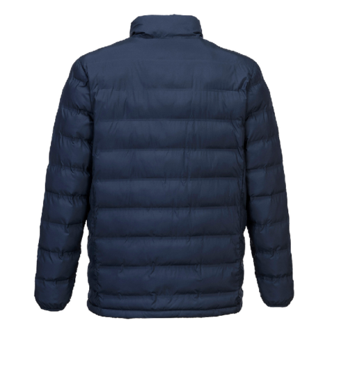 portwest ultrasonic tunnel jacket navy s546 back