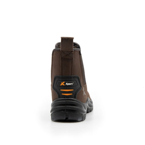 xpert defiant dealer boot brown back