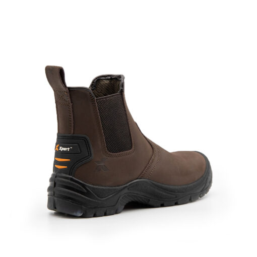 xpert defiant dealer boot brown side