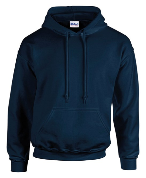 gildan 18500 hoodie navy