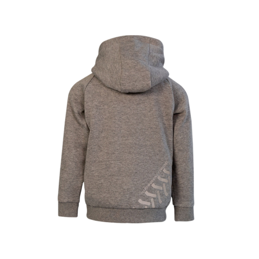 xpert pro junior hoodie grey back