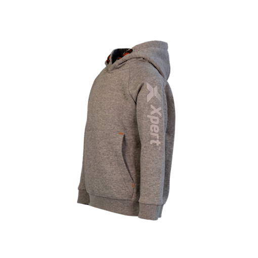 xpert pro junior hoodie grey side