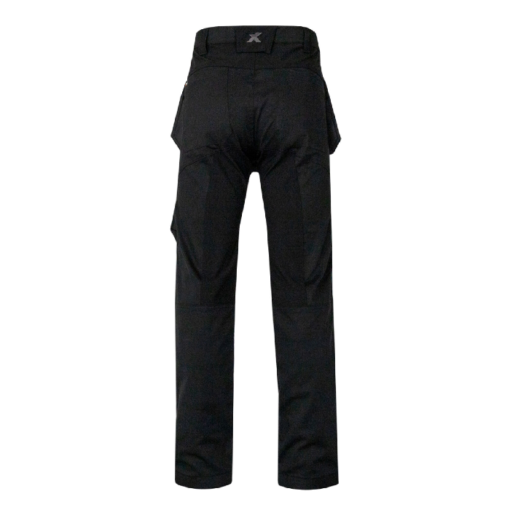 Xpert pro stretch+ work trousers black back