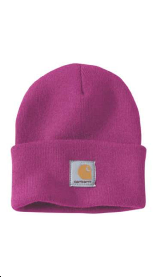 carhartt beanie a18 magenta agate p37