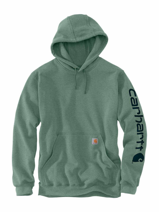 carhartt hoodie k288 jade heather GA0 1