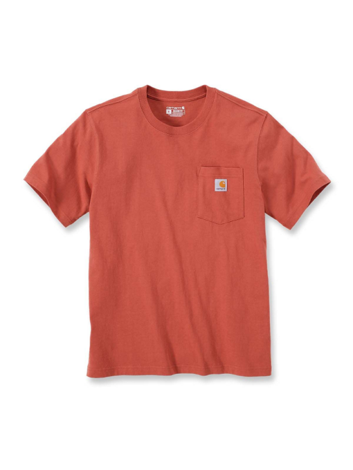 carhartt t shirt 103296 terracotta q53