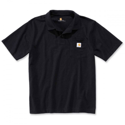 carhartt k570 polo shirt black