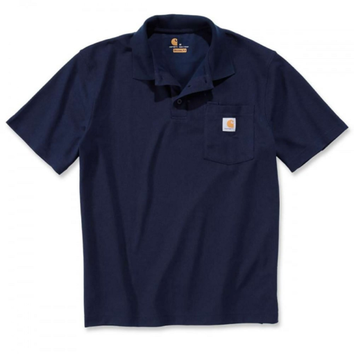 carhartt k570 polo shirt navy