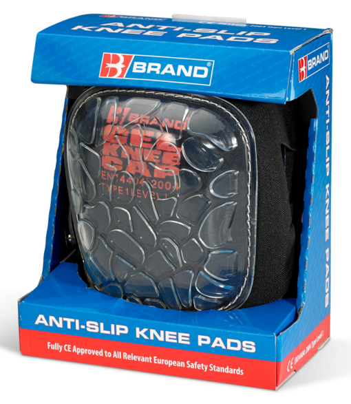 B brand gel knee pad packaging