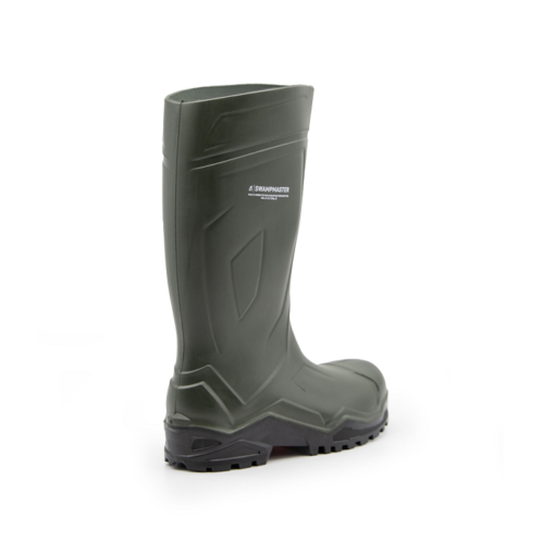 swampmaster pro champion soft toe wellington green swp670 back