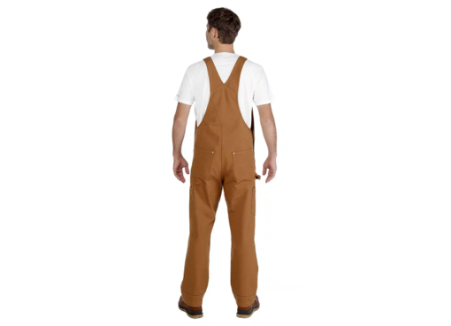 carhartt relaxed fit duck bib overall 102776 211 back