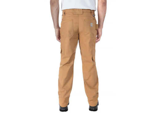 carhartt steel rugged flex multipocket trs 105074 brn back