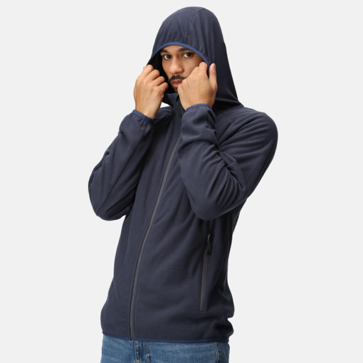 regatta navigate fleece navy grey trf690 2