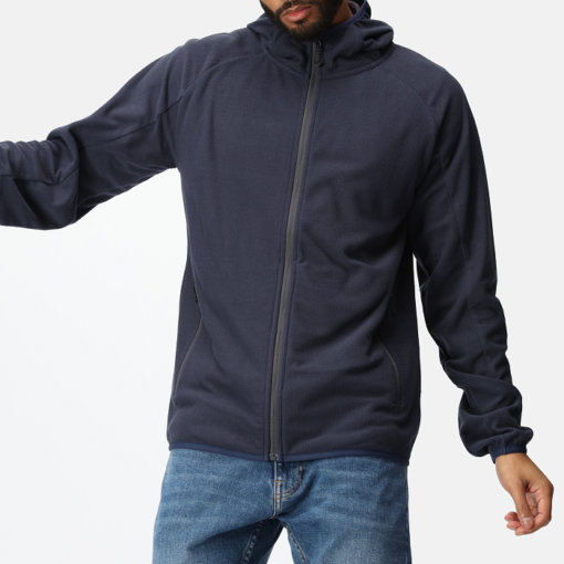 regatta navigate fleece navy grey trf690 3