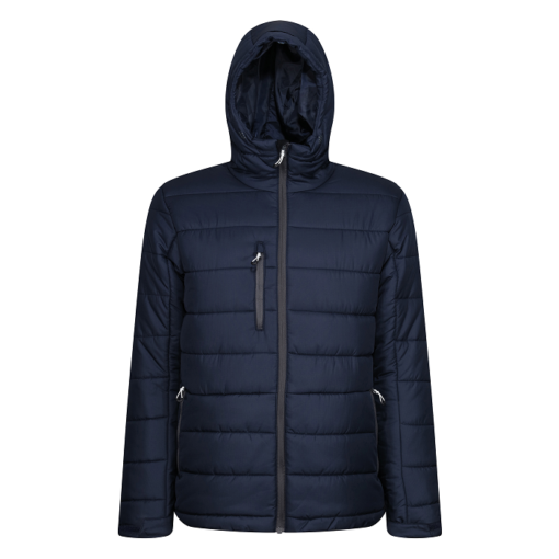 regatta navigate thermal jkt navy grey tra241