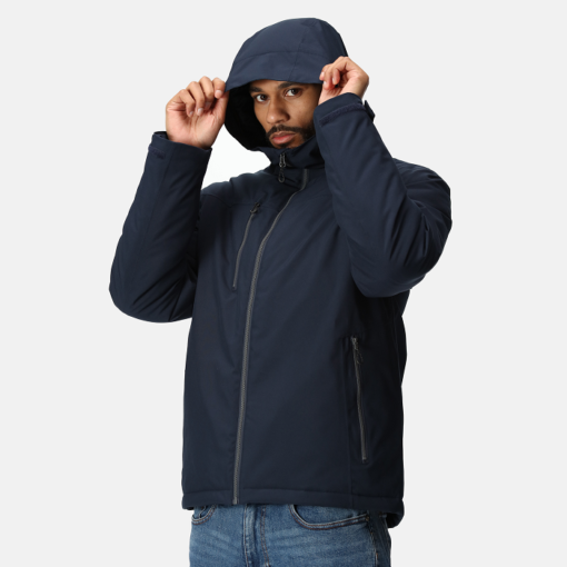 regatta navigate waterproof jkt tra253 navy grey 4