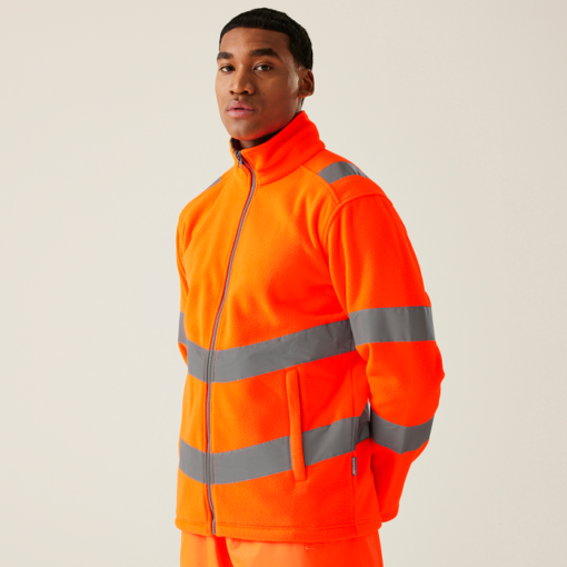 hi vis thor fleece orange trf648