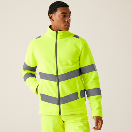 hi vis thor fleece yellow trf648