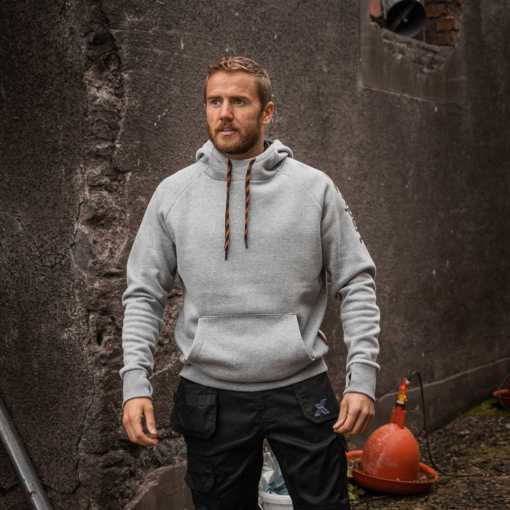 xpert pro pullover hoodie grey action