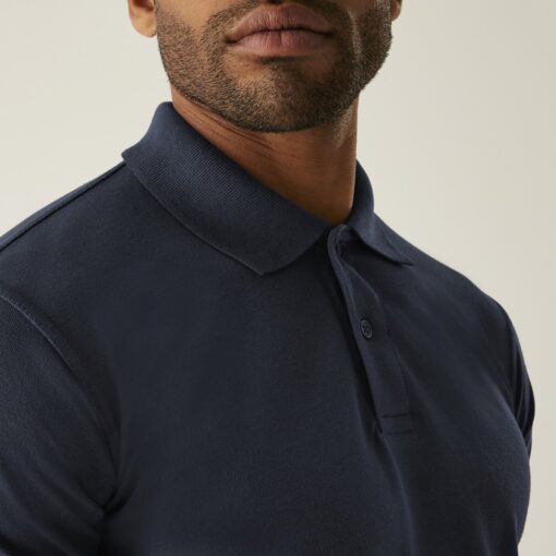 regatta pro 50 50 polo shirt trs101 navy close up