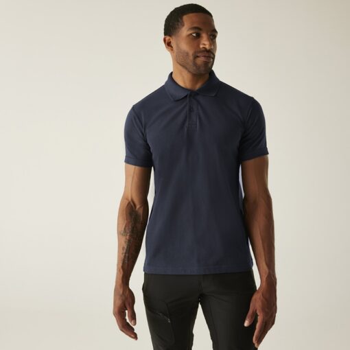 regatta pro 50 50 polo shirt trs101 navy front